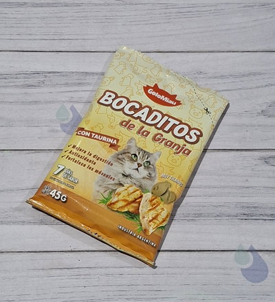 GOLOMIAU BOCADITOS X 45 GR. - GATOS