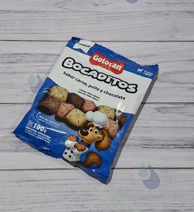 GOLOCAN BOCADITOS X100 GR. - PERRO