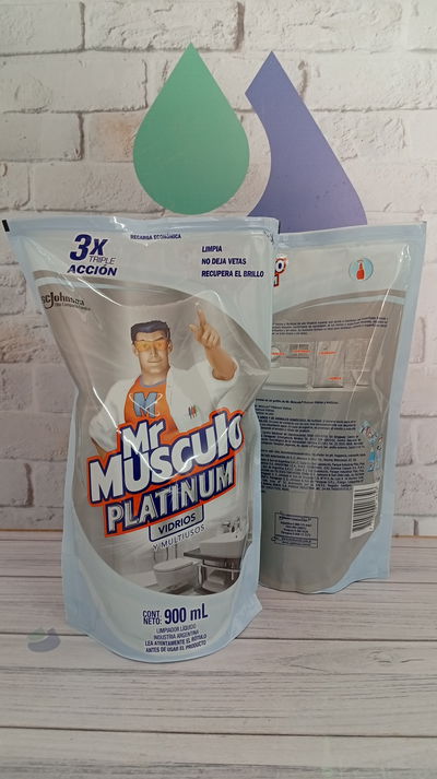 MR. MUSCULO VIDRIOS Y MULTIUSO 900 ML