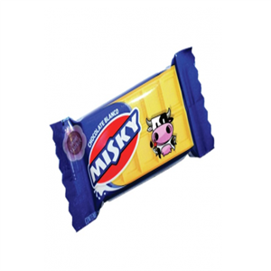 CHOCOLATIN MISKY BCO 8G DISPLAY X 20 U