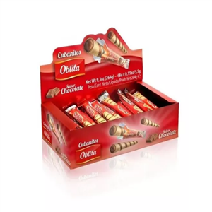 CUBANITO OBLITA CHOCOLATE X 48