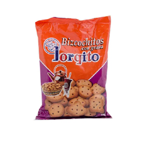 BIZCOCHO JORGITO GRASA 400GR