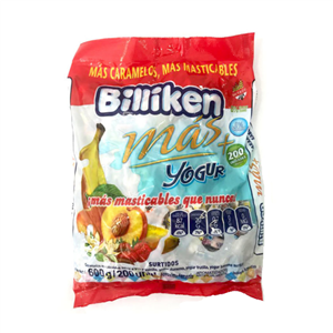 CARAMELOS BILLIKEN YOGURTH 600G