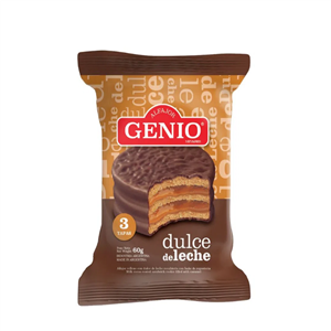 ALFAJOR GENIO NEG TRIPLE