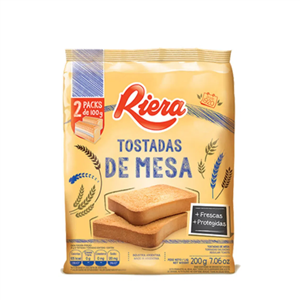 TOSTADAS RIERA DE MESA X 200G