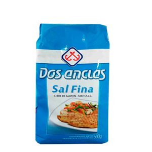 SAL FINA DOS ANCLAS X 500G