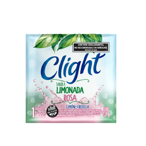 JUGO CLIGHT LIMONADA ROSADA x 20