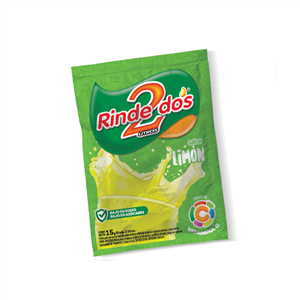 JUGO RINDE2 LIMON  x 10u