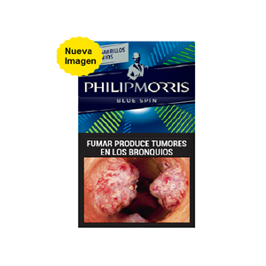 PHILIPS MORRIS BLUE SPIN BOX 12