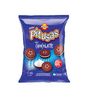 PITUSAS CHOCOLATE 160G (Min. 5u)