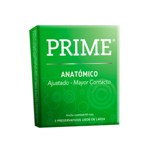 PRESERVATIVO PRIME ANATOMICO (VERDE)