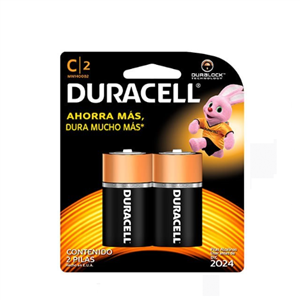 PILAS DURACELL MEDIANA C2