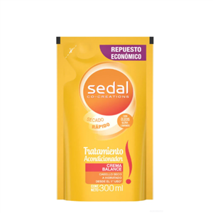 ACONDICIONADOR SEDAL REPUESTO CREMA BALANCE 300ML