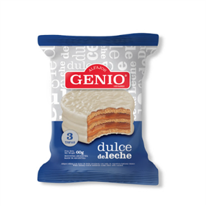 ALFAJOR GENIO BCO TRIPLE