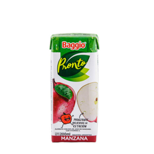 JUGO BAGGIO MANZANA X 200CC