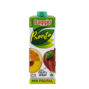 JUGO BAGGIO MIX FRUTAL 1LT