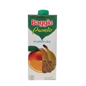 JUGO BAGGIO MULTIFRUTA 1LT