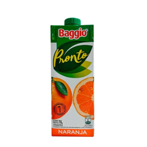 JUGO BAGGIO NARANJA 1LT