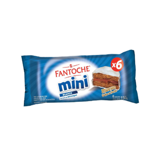 ALFAJOR MINI FANTOCHE BLANCO X 6U