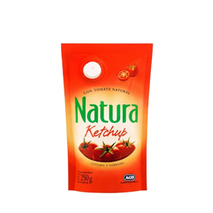 KETCHUP NATURA 250G CON TAPA