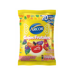 CARAMELOS GAJOS FRUTALES ARCOR 140G