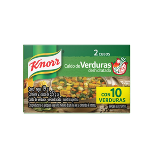 CALDO KNORR VERDURA X 2U