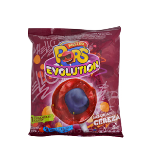 CHUPETIN MR POPS EVOLUTION CEREZA X24