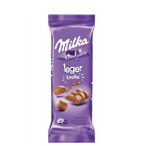 CHOCOLATE MILKA LEGER LECHE 50G