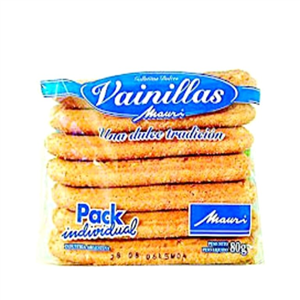 VAINILLAS MAURI 80G