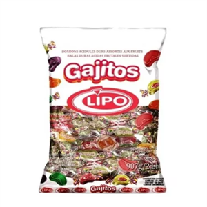 CARAMELOS LIPO GAJITOS 907GRS