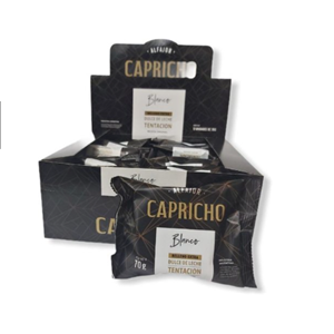 ALFAJOR CAPRICHO BLANCO 70G