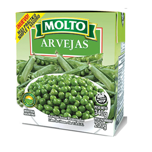 ARVEJAS MOLTO 340g (Min. 4u)