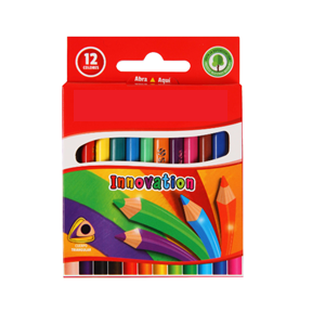 ECOLAPIZ COLORES CORTO X 12