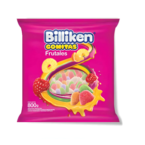 BILLIKEN GOMAS FRUTALES 800G