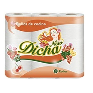 ROLLO COCINA NEW DICHA X 3 UNID