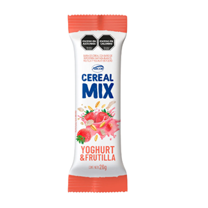 BARRA CEREAL MIX YOGURTH Y FRUTILLA