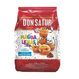 DON SATUR MAGDALENAS DULCE DE LECHE 250G