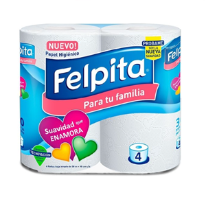 FELPITA PAPEL HIGIENICO 4 X 30