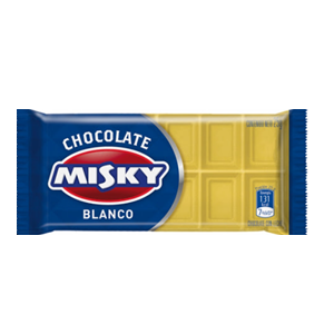 CHOCOLATE MISKY BLANCO X 25GR