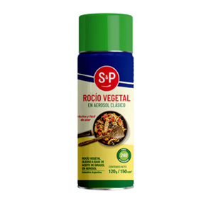 ROCIO VEGETAL AEROSOL CLASICO S&P 120G