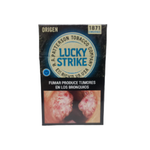 LUCKY STRIKE ORIGEN BOX 20 ATADO CONVERTIBLE