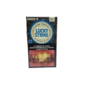 LUCKY STRIKE ORIGEN BOX 10 ATADO CONVERTIBLE