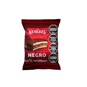 ALFAJOR NEVARES NEGRO X 40GR