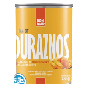 DURAZNO BON MAR X 820GR