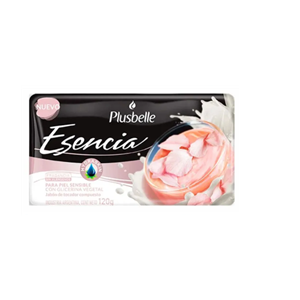 PLUSBELLE ESENCIA JABON TOCADOR PIEL SENSIBLE 120 GR