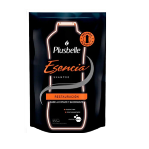 PLUSBELLE ESENCIA SHAMPOO RESTAURACION DOY PACK 300ML