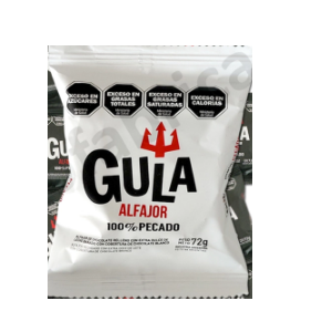 ALFAJOR GULA BLANCO X 72 GR