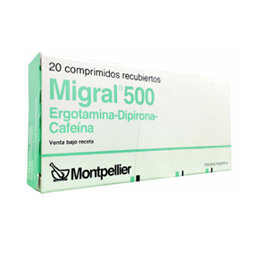 MIGRAL 500 MG X10 COMP