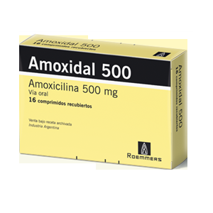 AMOXIDAL 500 MG X 8 COMP.