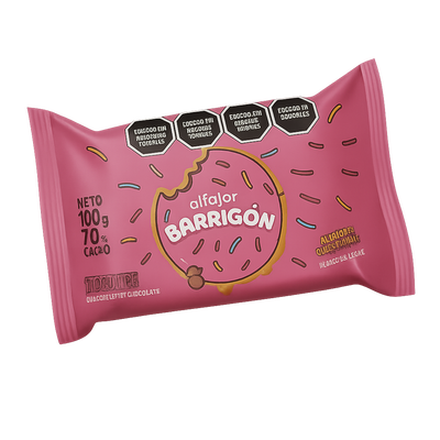 ALFAJOR BARRIGON MEGA NEGRO 100G